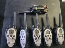 Midland GXT 720 2-Way Radio Walkie Talkies battery operated Tested