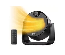 DREO 1500W Portable Ceramic PTC Heater with 3 Heat Levels