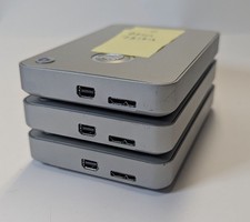 (3) Used 1TB G-Drive USB3/Thunderbolt2 Portable External Hard Drives