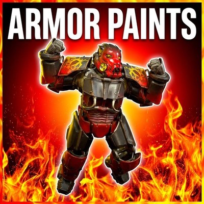 FALLOUT 76 [PC] POWER ARMOR COSMETIC PAINT PLANS | Fast Delivery