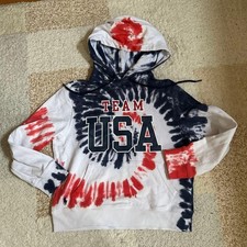Polo Ralph Lauren Tie-Dye Team Usa Hoodie Xxs