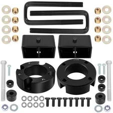 Drop Kit + 3" Front & 3" Rear Leveling Lift Kit For 2007-2021 Toyota Tundra 4WD