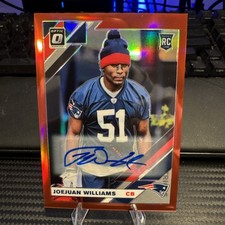 2019 Panini Donruss Optic - Rookies Joejuan Williams #121 Red Prizm...