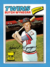 1977 Topps #175 Butch Wynegar Rookie RC NM Minnesota Twins
