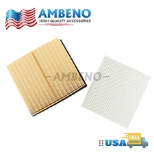 Premium COMBO Set Air Filter+Cabin Air Filter For Toyota Sienna 3.5L 2011-2020