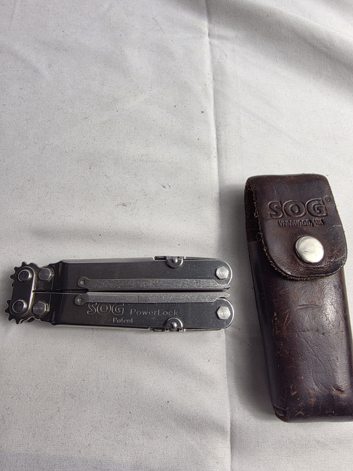 Multi Tool Pliers With Leather Sheath Multitool Powerlock