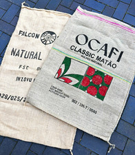 2 originale Kaffees&auml;cke aus Jute &ndash; dekorativ & vielseitig NEUWERTIG