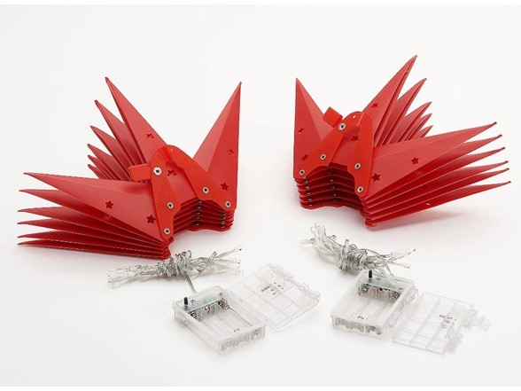 JUNK GYPSY SISTER ROAD ОТ JG S/2, ОСВЕЩЕННАЯ 13,78 ЗВЕЗДНЫМИ ОГНЯМИ - КРАСНЫЙ