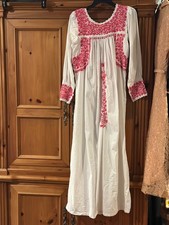 VINTAGE OAXACA EMBROIDERED DRESS 1970's