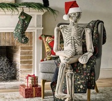 John Derian Target Articulated Skeleton Pillo...