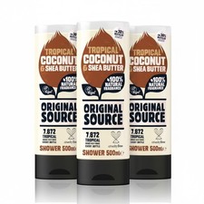 Original Source Shower Gel, Natural Fragrance, Vegan Best Shower Gel,500ml