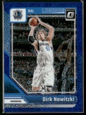 2024-25 Optic Dirk Nowitzki Blue Glitter Prizm /15