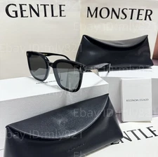 GentleMonster Sunglasses Frida 01 Black Frame Black Lenses