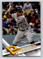 2017 Topps Update #US238 Chris Bostick Pittsburgh Pirates Rookie