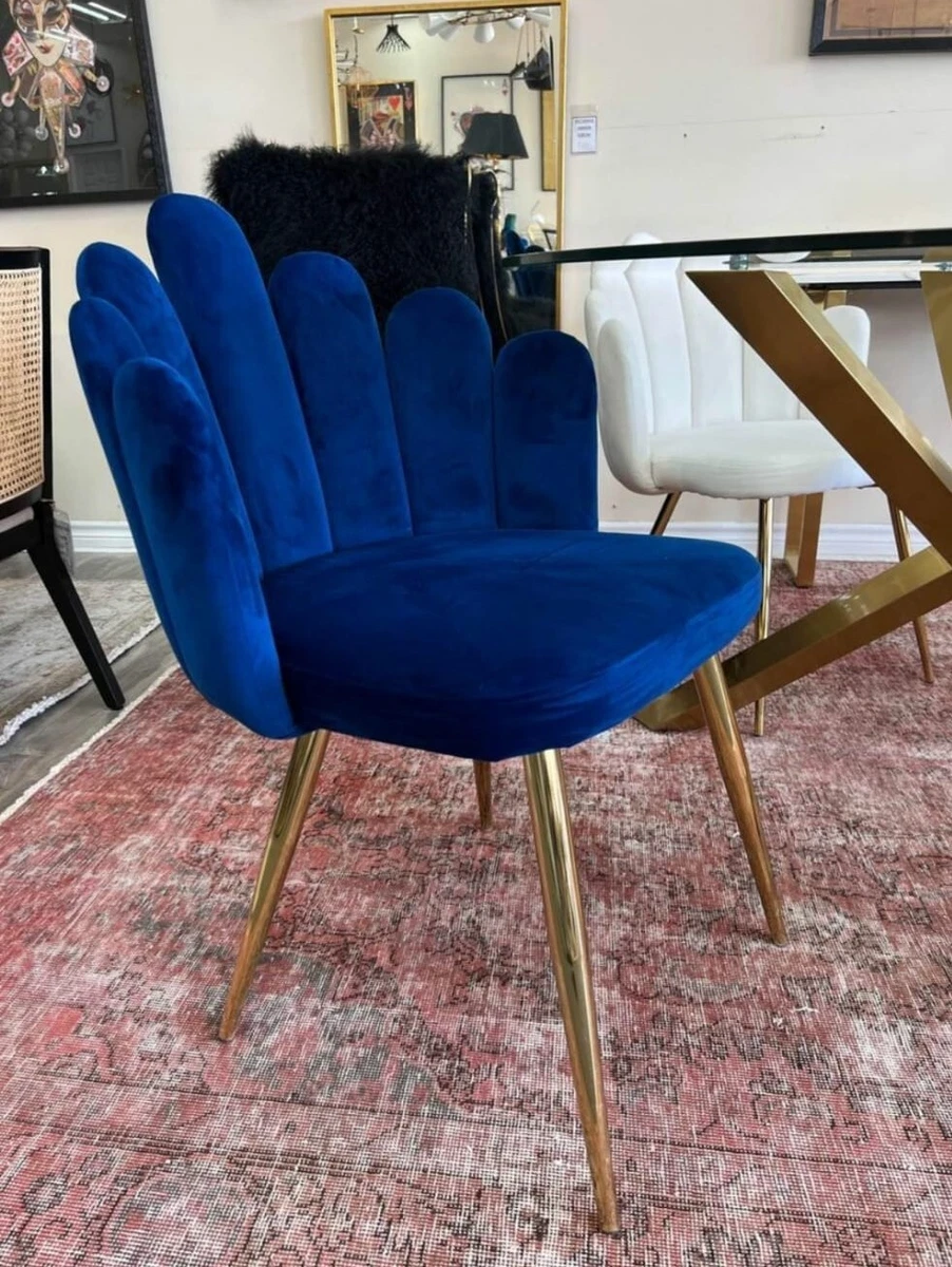 Medley Blue Velvet Dining Chair