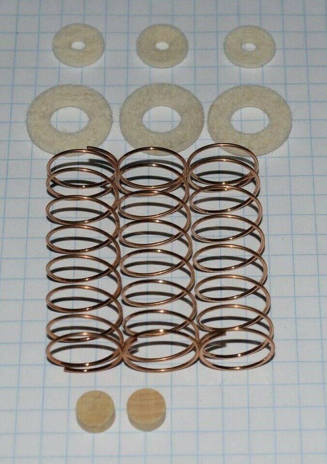 Conn 14J and King 1135 (3 valve) Tuba Valve Repair Kit eBay