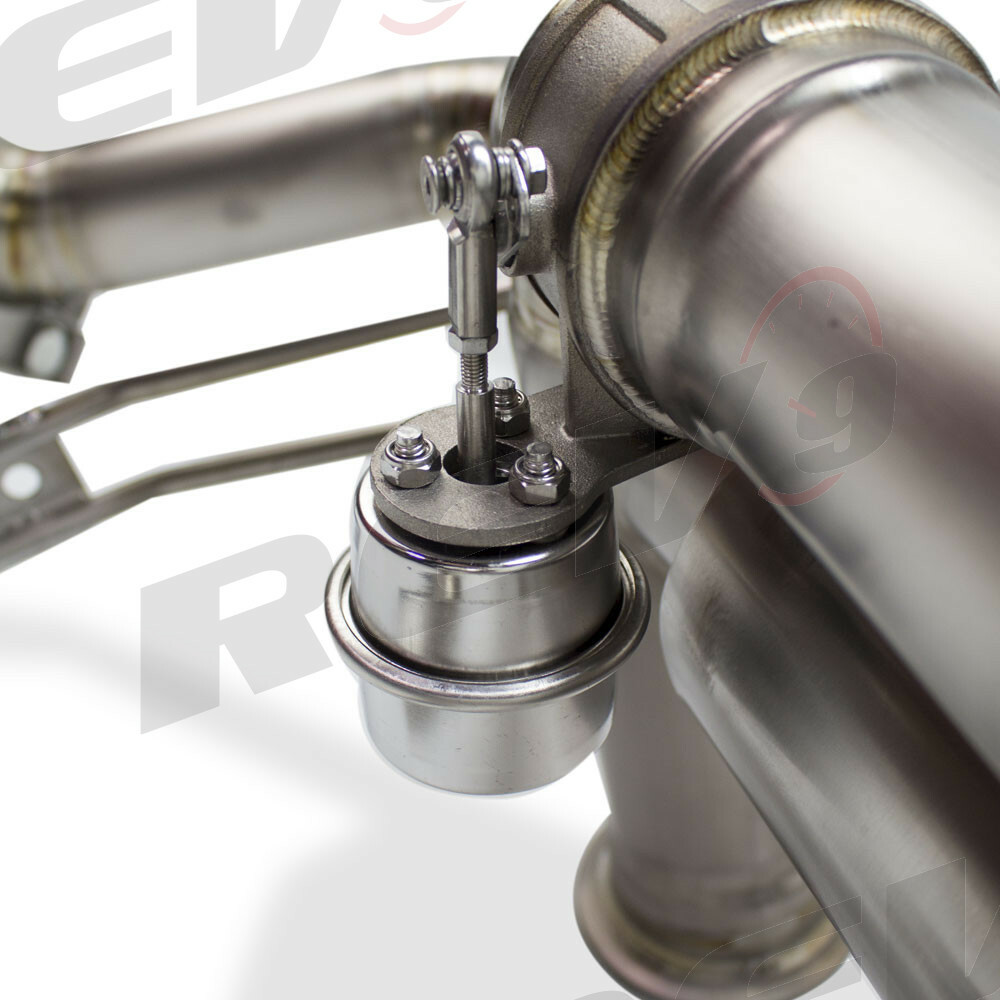 Rev9 3" Titanium Cat-Back Exhaust With Valve Controlled For Audi R8 5.2L 2009-15