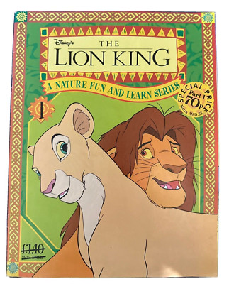 The Lion King Disney Comic No.1, Issue #1, 1995, A Nature Fun & Learn Series