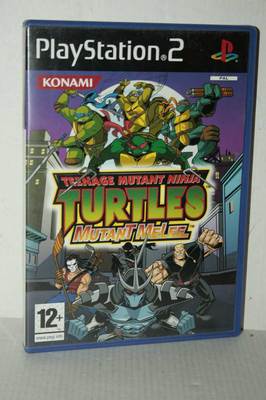 TEENAGE MUTANT NINJA TURTLES MUTANT MELEE USED PS2 ITALIAN VERSION MA1 49318