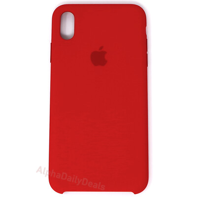Apple Silicone Case for iPhone XS Max - (PRODUCT)RED for sale