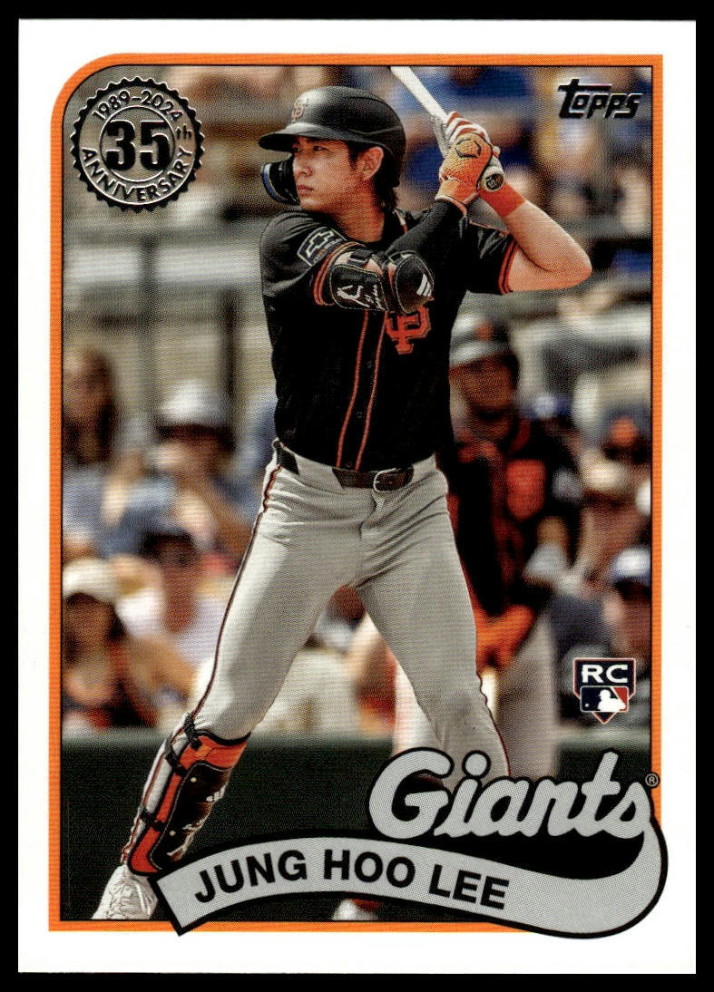 2024 Topps 89B2-40 Jung Hoo Lee 1989 Topps Baseball 35th Anniversary