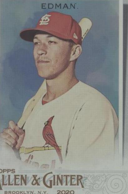 2020 Topps Allen & Ginter's - Tommy Edman #265 Silver Portrait for sale ...