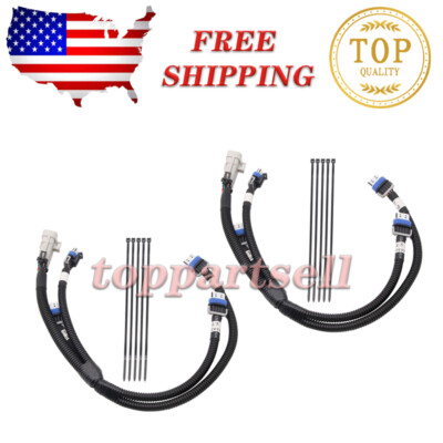 2X Ignition Coil Harness Connectors For GMC SIERRA 1500 2500HD V8 6.0L 2001-2003