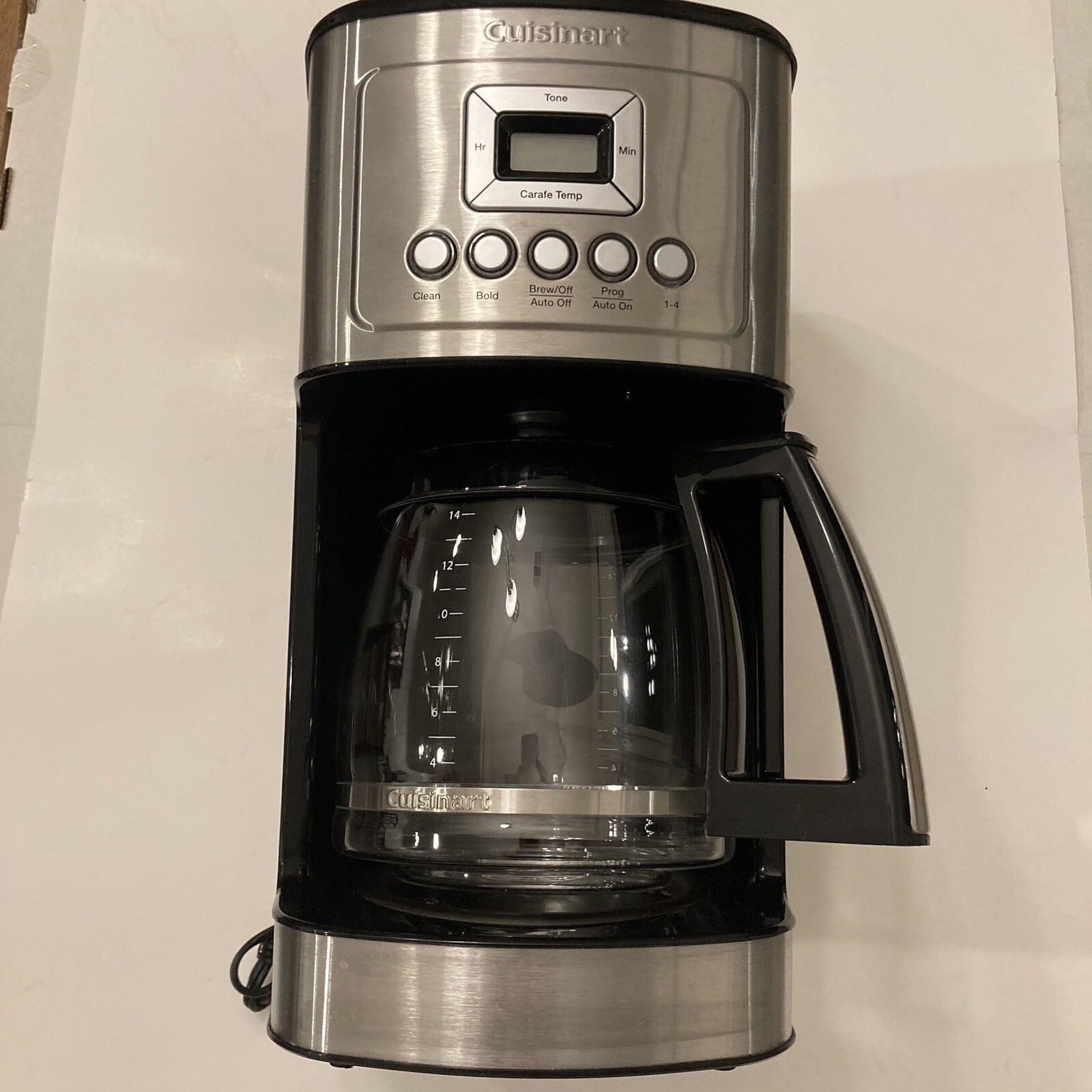Cuisinart PerfecTemp 14Cup Programmable Coffeemaker DCC3200 eBay