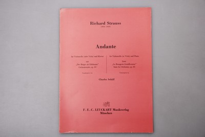 194366 Richard Strauss - Andante F. E. C. L. 10760 Mehrsprachig