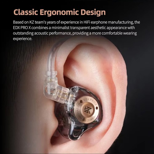 KZ EDX Pro X High-End Professional HiFi In-Ear Kopfhörer Headset - Picture 7 of 20