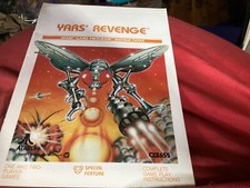 Yars' Revenge Atari 2600 Instruction Manual Only