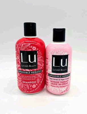 Lu LatinUs Beauty Keratin RESCUE Shampoo & Intense Therapy Leave-In Conditioner