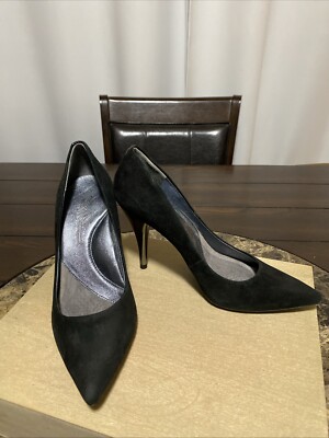 Kenneth Cole New York Black Stiletto Heel Pumps Technology