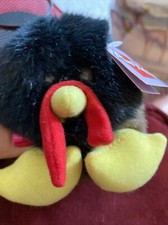 Puffkins STRUT THE TURKEY BIRD 4" Plush STUFFED ANIMAL Toy 1998 NEW