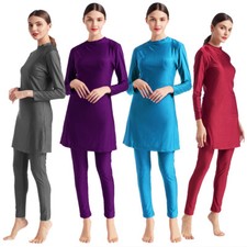 Women Swimwear Muslim Swimsuit Modest Beachwear Burkini Bathing Suit Islamic New
