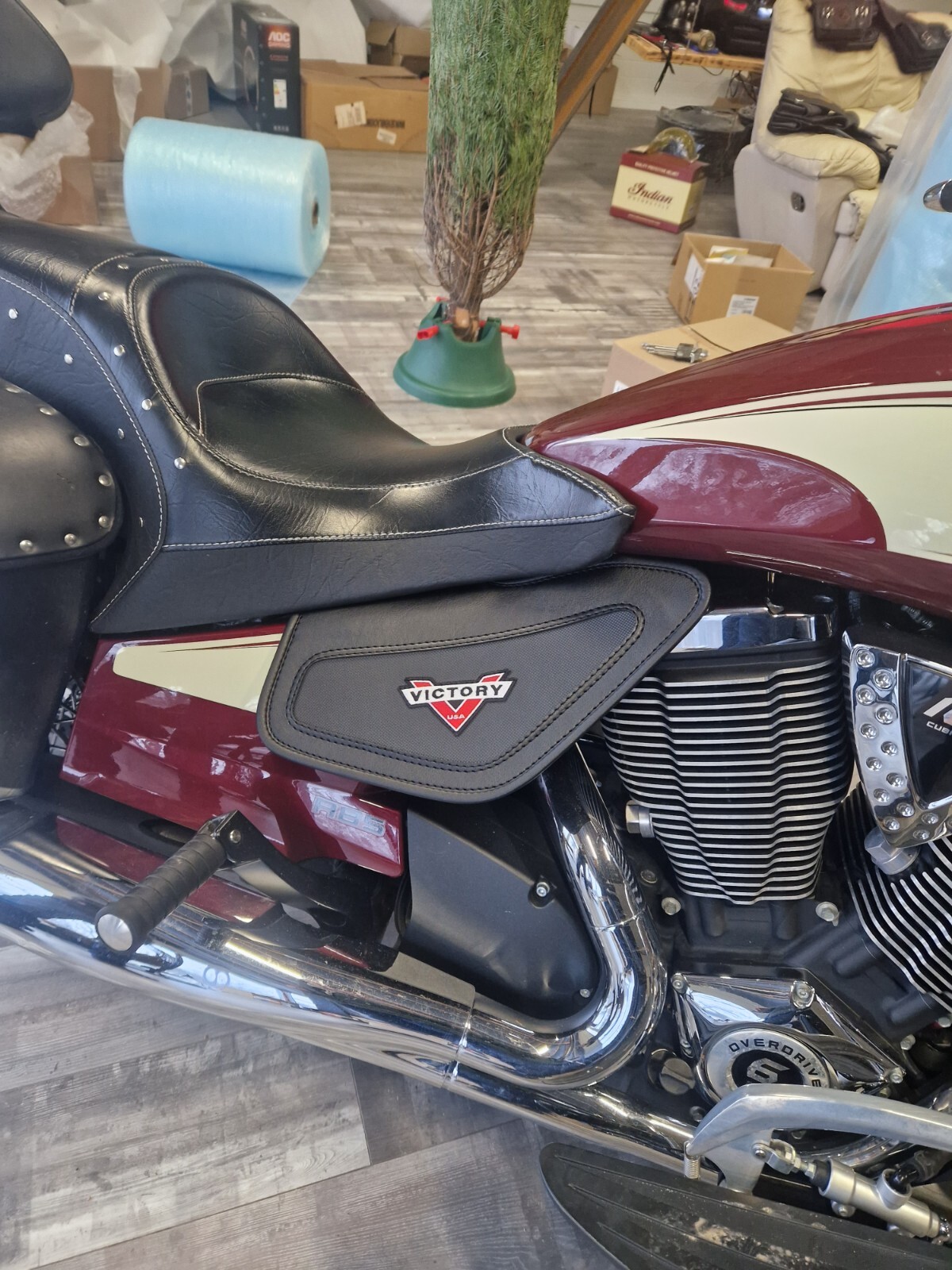 Victory Cross Country engine heat shield Cross Roads, Magnum 1017 AJ