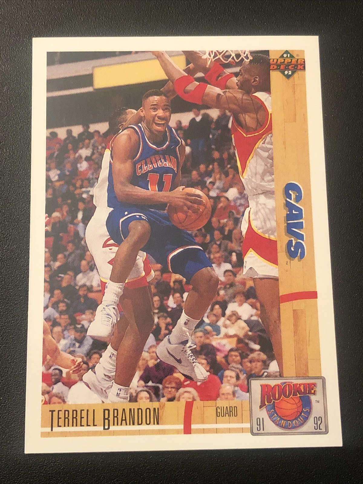 1991-92 Upper Deck Rookie Standouts Terrell Brandon Rookie #R22
