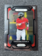 2024 Panini Prizm #252 Base RC Rookie Ceddanne Rafaela Boston Red Sox