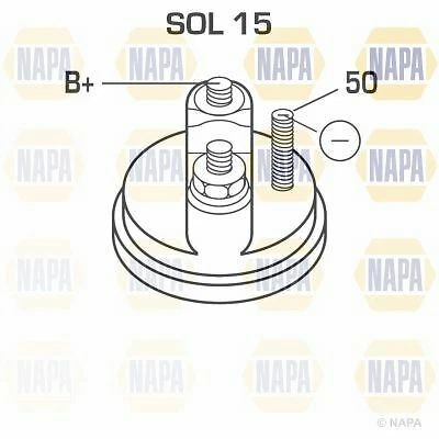 MOTOR ARRANQUE NAPA CALIDAD OE REPUESTO NSM1235 Foto 4 de 4