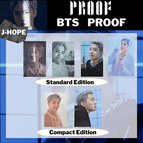 BTS Proof J-HOPE Official Photo Card Standard Compact Edition Japan Benefits PC - Bild 1 von 28