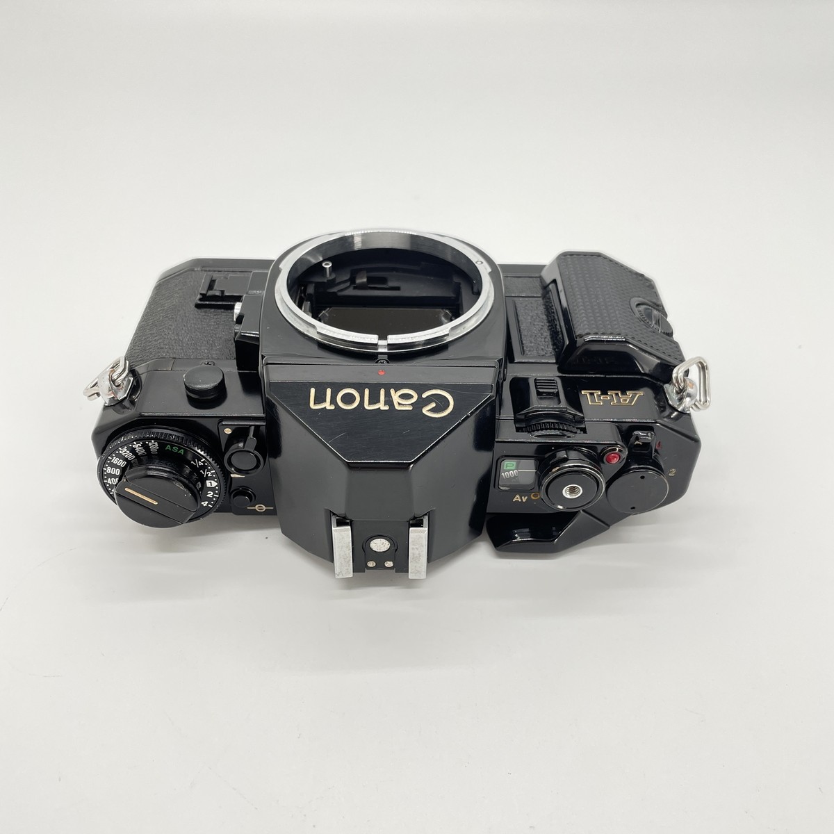 Exc+5 / Cap ] Canon A-1 Black SLR Film Camera NFD 50mm f1.4