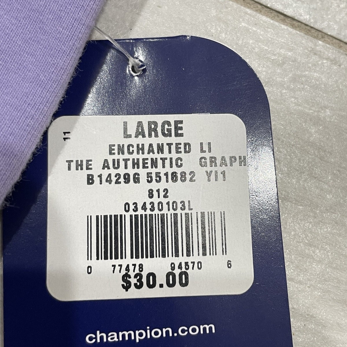 Champion Sports Bra Womens Large Authentic Script Logo