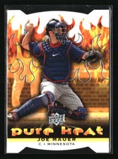 Joe Mauer 2010 Upper Deck Pure Heat Baseball Card #PH8