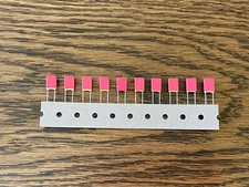 10 New 1 uF 63V Wima MKS Film Capacitors for Stereo Rebuilds 5mm Pitch 1.0 (Qty)