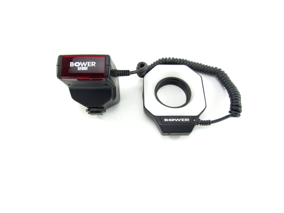 Bower SFDRF Digital Macro Ring Flash w/ 3 Adapters & Owner's Manual - Image 2 of 4