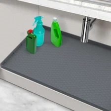 Under Sink Mats For Kitchen Waterproof Silicone Under Kitchen Sink Mats And Prot