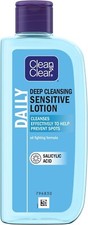 Clean & Clear Deep Cleansing Lotion for Sensitive Skin 200ml Remove Dirt and Oil