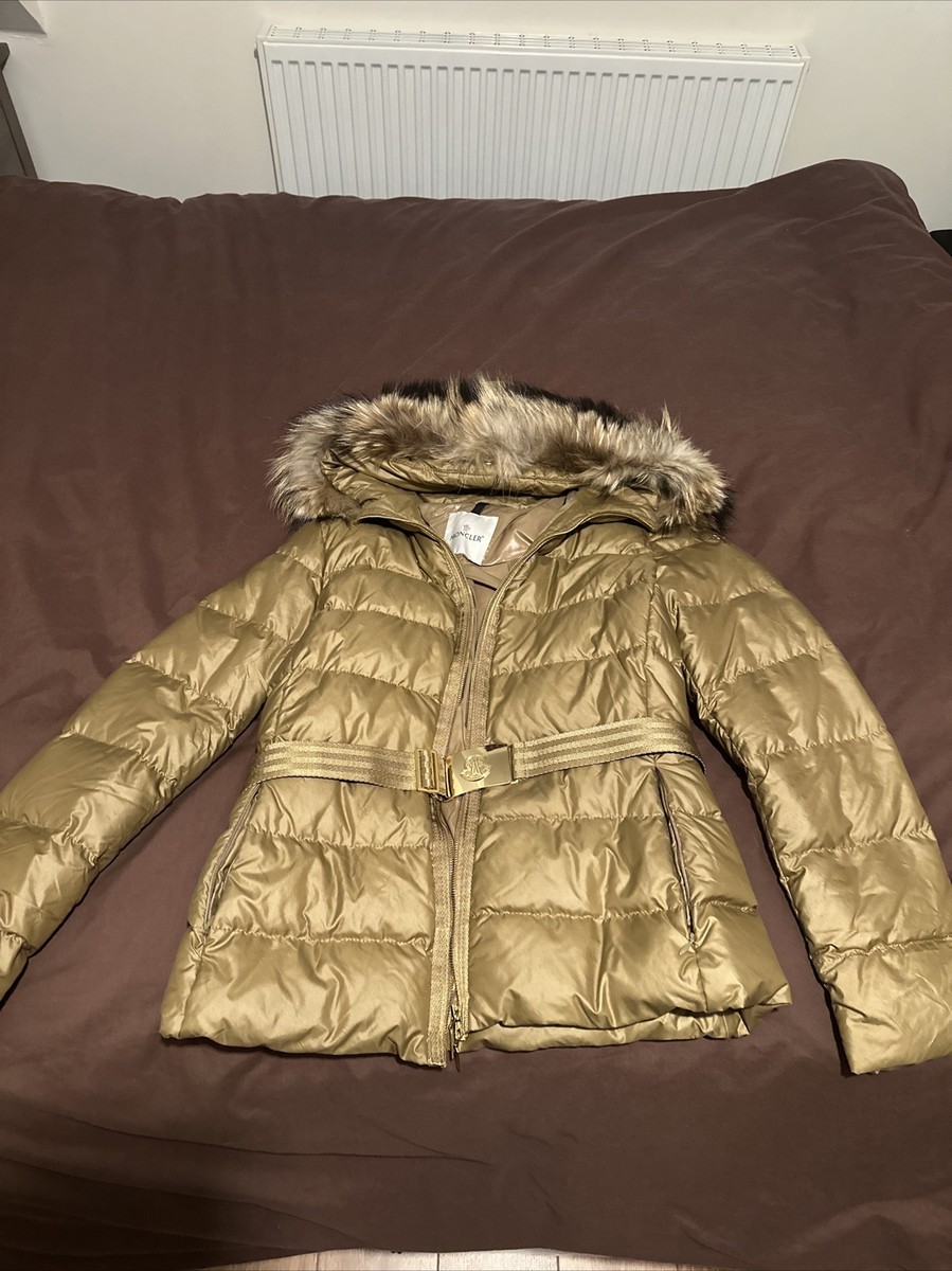 Padded Coats Moncler River Jacket Authentic Moncler Puffer Belted