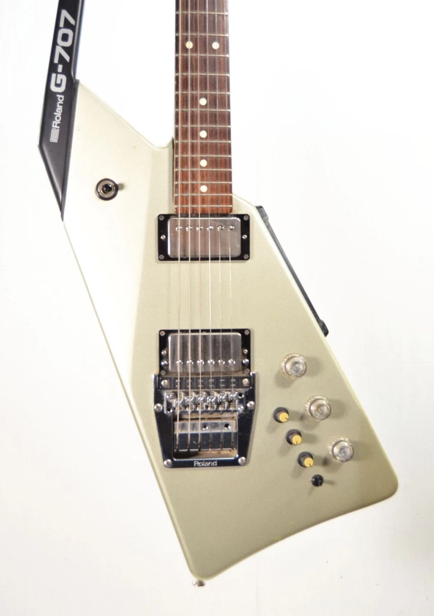 Roland G 707 Electric MIDI Guitar w OHSC Used eBay