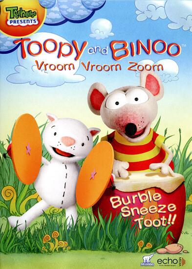 Toopy and Binoo: Vroom Vroom Zoom - Burble Sneeze Toot!! (DVD